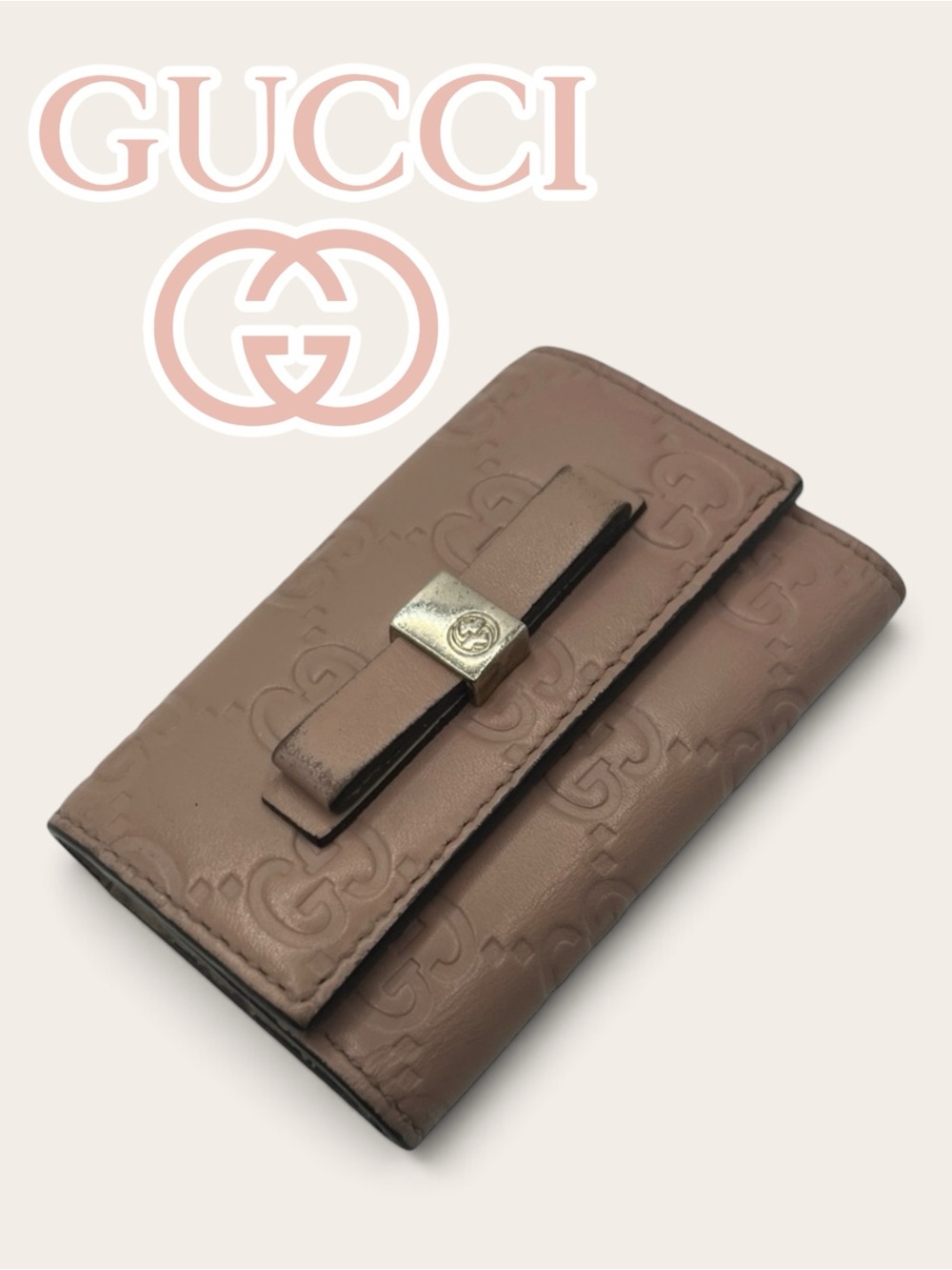 🎀 Gucci micro Guccissima Keys 🔑 and Card 💳 Wallet